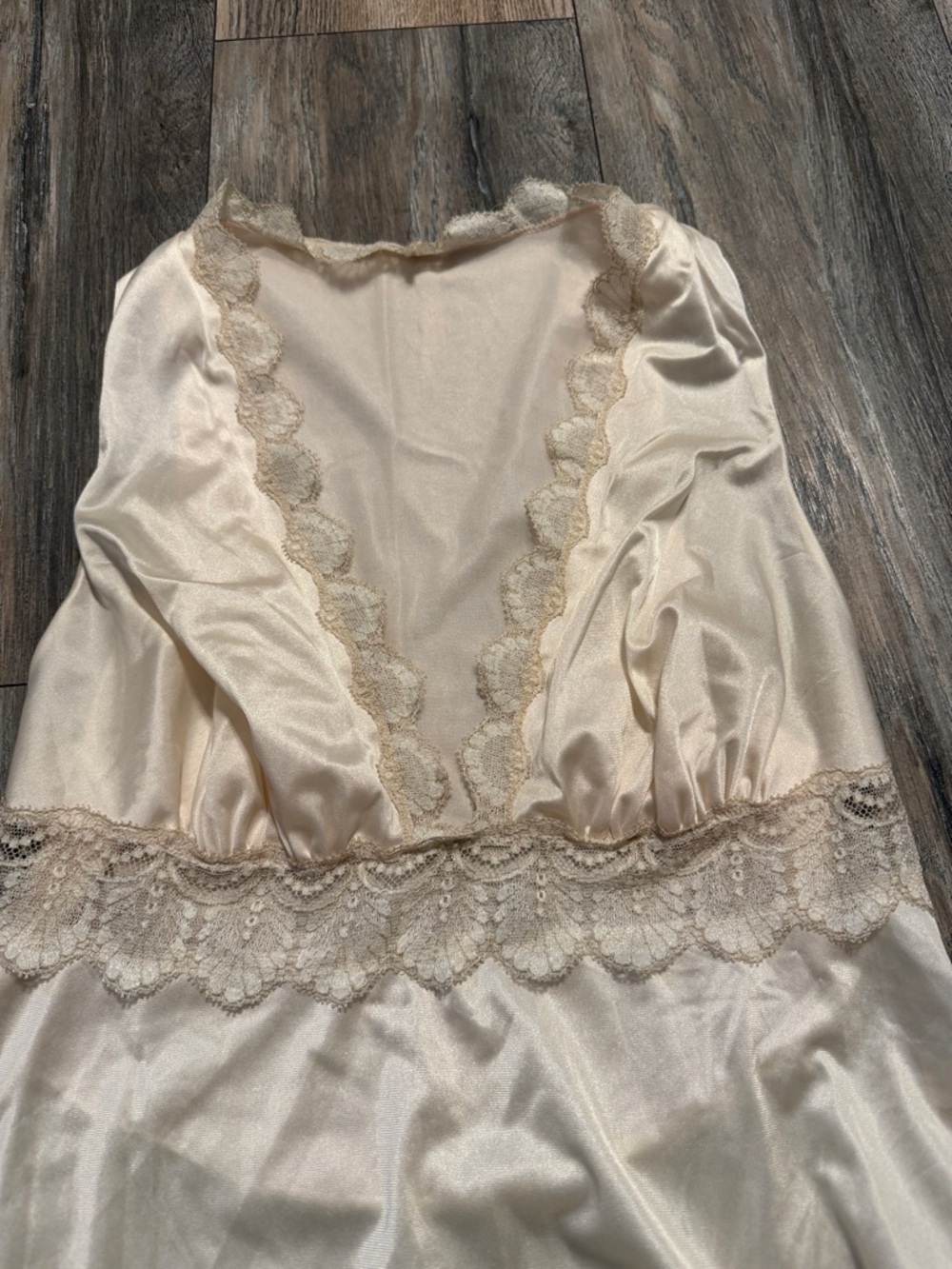 Vintage Vanity Fair Ivory  Slip Dress - Picture 3 of 8